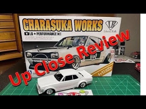 Liberty Walk Nissan Skyline ミニカー Mini GT Nissan Skyline Kenmeri Liberty Walk - 1:64 scale