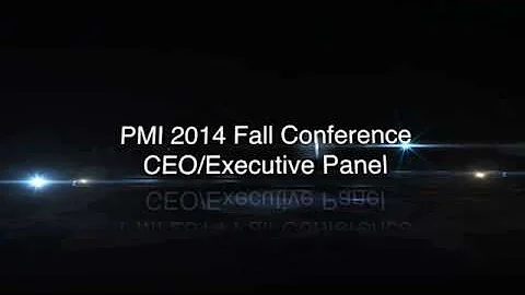 2014 Fall Conference Executive Panel Introduction