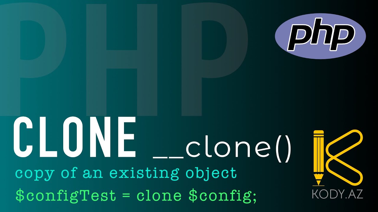 Clone in PHP | object cloning | shallow and deep cloning | copy of an ...