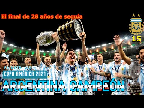 ARGENTINA CAMPEÓN COPA AMÉRICA 2021 | Scaloni corta la sequía de 28 años