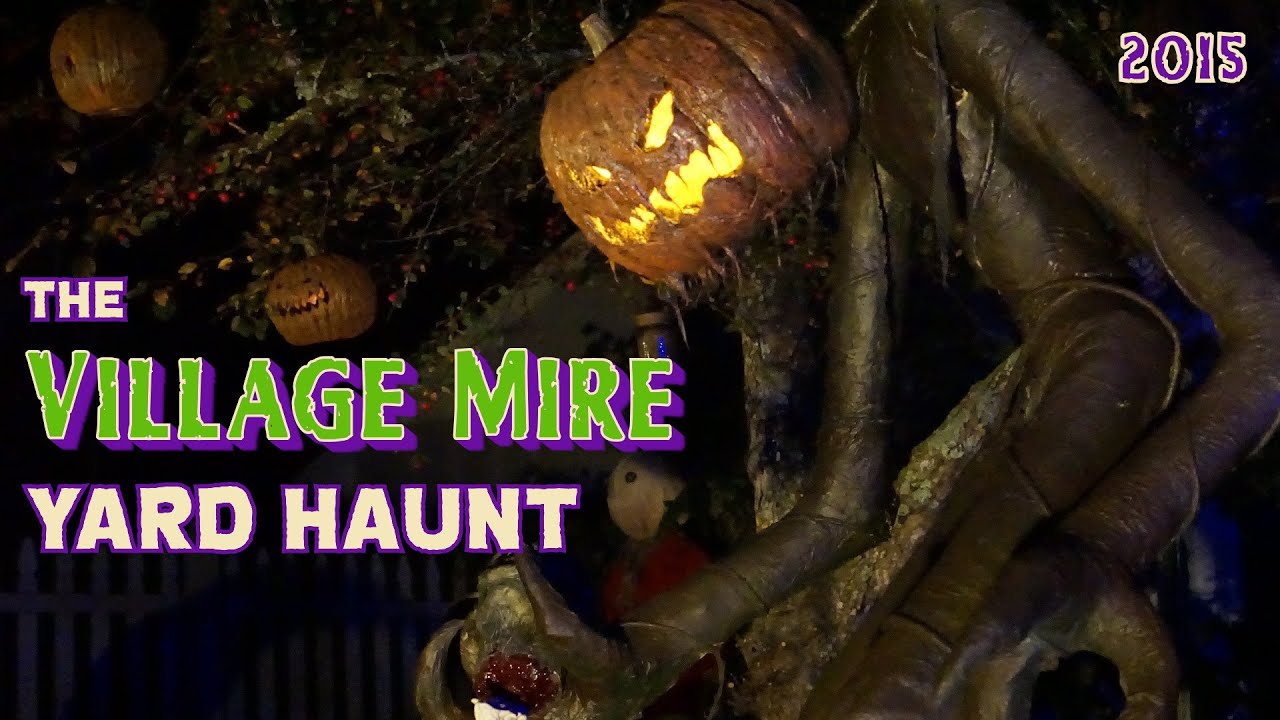 Halloween Home Haunt | The Village Mire Yard Haunt 2015 Video #homehaunt #yardhaunt #halloween