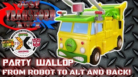 JUST TRANSFORM IT!: Transformers/Ninja Turtles Party Wallop