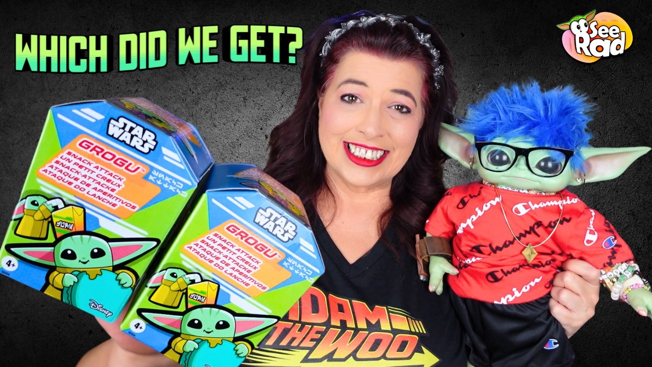 Star Wars Grogu Snack Attack Mystery Figures Unboxing (With Codes