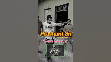 Prashant Sir (Sharp shooter)#prashantsolanki #funny #shorts #trending #shootinggames