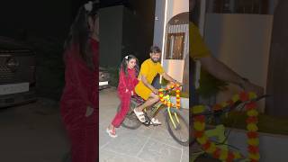 मेरी नयी साइकिल आई🚲🤪 #comedy #youtubeshorts #shorts #funn...