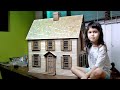 Homeschool Project “Making a Dollhouse” Finishing and Painting Exterior