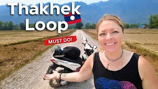 THE BEST SOLO MOTORBIKE TRIP YOU WILL EVER DO! | Thakhek Loop in Laos 🇱🇦