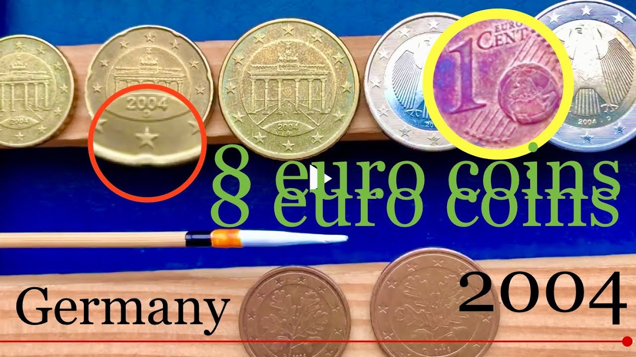 2-euro-one-euro-germany-50-vs-20-vs-10-vs-5-vs-2-vs-1-cent-2004-youtube