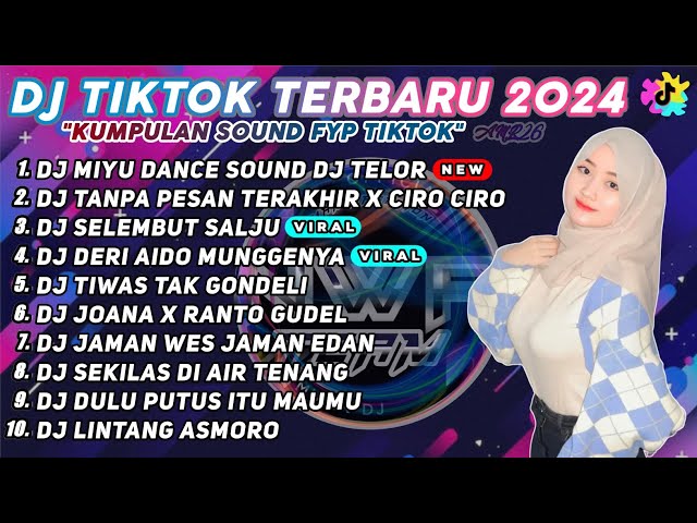 DJ MIYU DANCE DJ TELOOR VIRAL TIK TOK TERBARU 2024 || DJ WITH ME HAPPY I'AM SORRY REMIX TIKTOK VIRAL class=