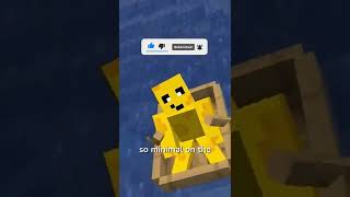 minecraft's RARE TITLE SCREEN SECRET.. #shorts