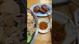 Combo set papaya salad #cambodia #cambodianfoodtour #khmer #khmerfood #streetfood