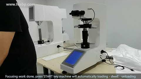 Macro Vickers Hardness Test