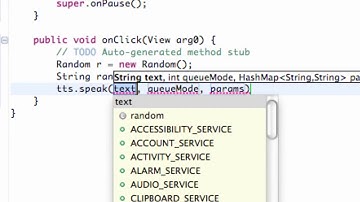 Android Developing Applications Tutorial 188 Set Language and Speak