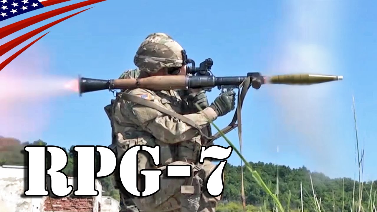American Soldiers Rpg 7 Anti Tank Grenade Launcher Live Fire アメリカ軍兵士のrpg 7対戦車ロケットランチャー発射 Youtube