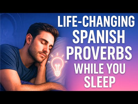 Life-Changing Spanish Proverbs While You Sleep