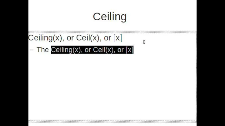 Modular Arithmetic - III. Floors And Ceilings