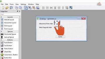 16.- Curso de Python gráfico con PyQT. Uso de widgets básicos.