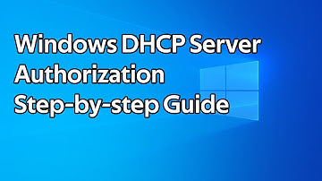 How to authorize and unauthorize Windows DHCP servers