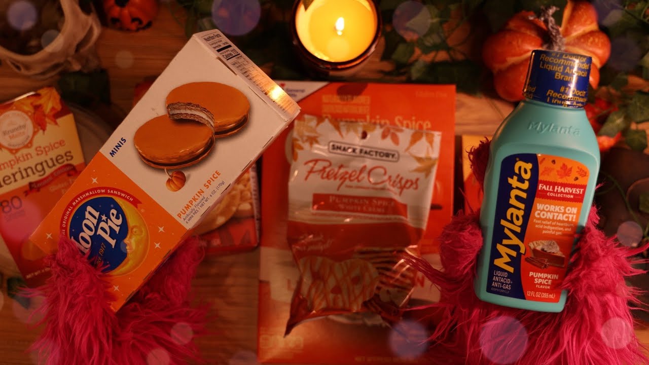 ASMR Cosmo Satisfies His Pumpkin Spice Obsession 🎃🧡💛