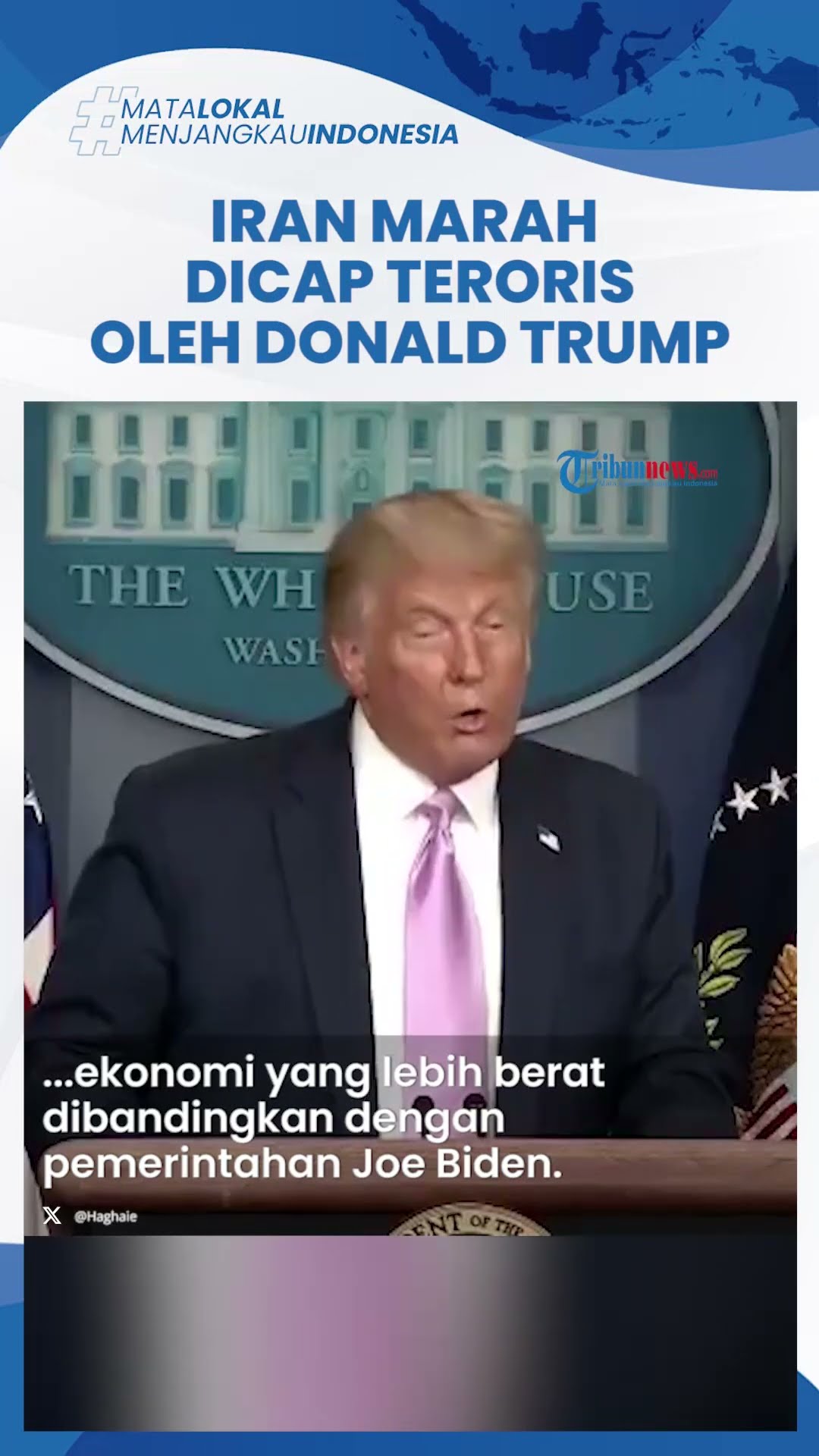 Iran Murka Donald Trump Tetapkan Houthi Sebagai Organisasi Teroris, Situasi Timur Tengan Memanas
