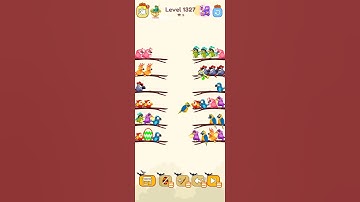 Bird sort calar game leval 1327 #leveldesign #playgaming #colorgame #gameplay #colorconcept #isomet