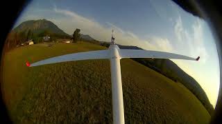 Volantex 759-1 ASW28 V2 flight no. 2 finger tip toss into ground, getting 15-20 minutes of flight