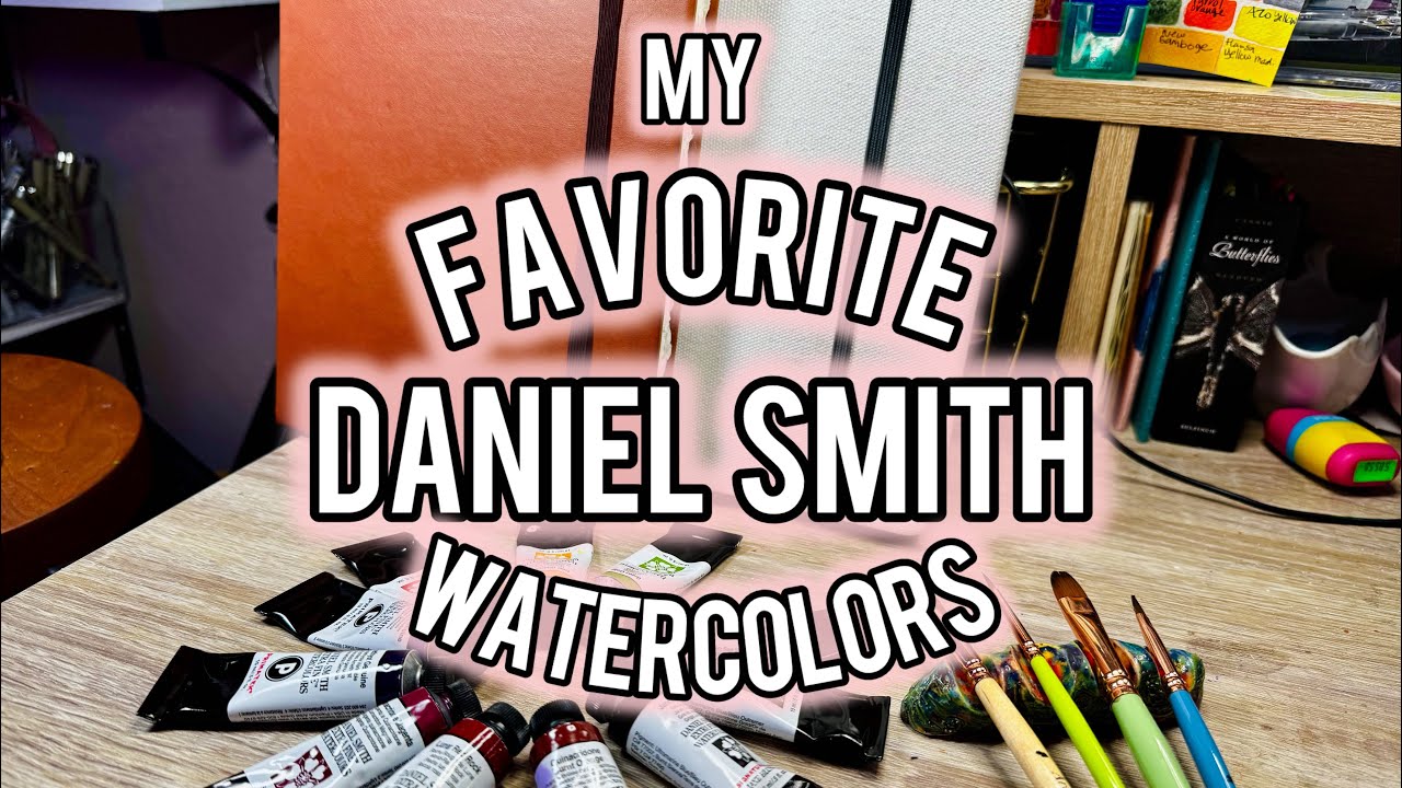 🎨 ✨Fav Daniel Smith Watercolors: Spec & painting with them| Finding inspo in Nature 🍃 🌼 