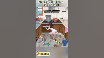Help the girl clean the kitchen #games #letsplay #funny #gaming #fypシ