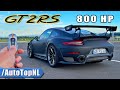 800HP PORSCHE 911 GT2 RS | REVIEW on AUTOBAHN [NO SPEED LIMIT] by AutoTopNL