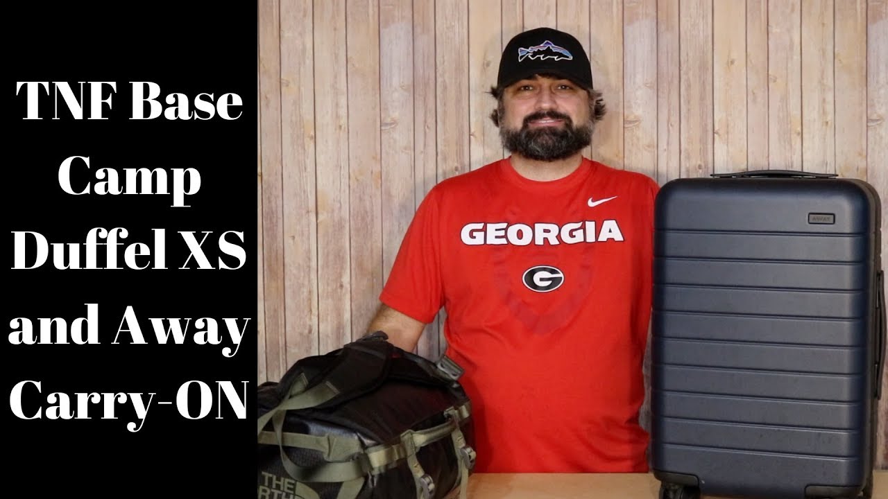 Tnf Base Camp Duffel Xs And Away Carry On...The Best Carry-On Bag System???  - Youtube