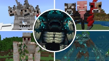 Battle Mutants Add-On  -All Bosses/All Boss Fights | Minecraft Bedrock Add-On