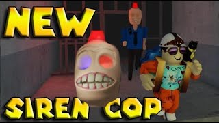 Remastered Escape From Siren Cops Prison Scary Obby