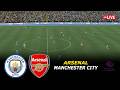 🔴Arsenal vs Manchester City Live | Premier League 2025/26 | eFootball PES 21 Simulation