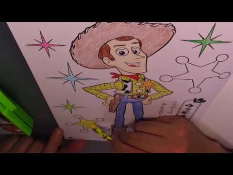 Asmr ぬりえ トイ ストーリー ウッディ編 Toy Story Coloring Book Youtube Asmr ぬりえ トイ ストーリー ウッディ編 Toy Story Coloring Book Youtube