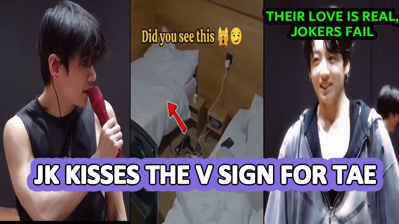 Чонгук дал пощёчину лжецам! 😭 Его поцелуй в знак V говорит ВСЁ ❤️‍🔥