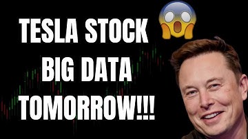 🔥 TESLA STOCK BIG DATA TOMORROW! TSLA, SPY, QQQ, ES, NQ, BTC, NVDA, & AAPL! 🚀