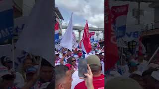 Gaby Carrizo en campaña en Vista Alegre de Arraijan. Gaby Carrizo en campaña en Vista Alegre de Arraijan.