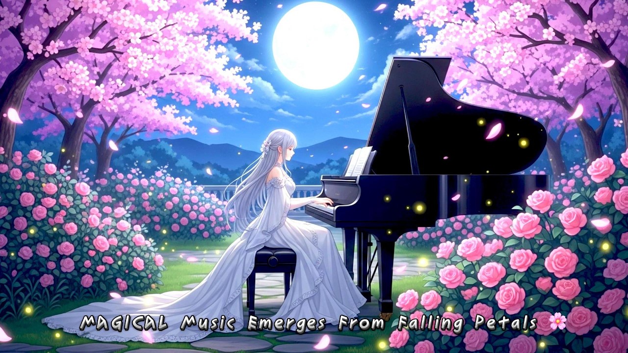 MAGICAL Music Emerges From Falling Petals 🌸