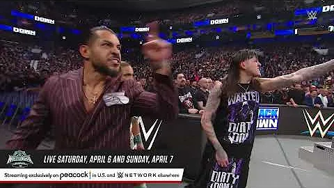 Andrade spurns Santos Escobar and “Dirty” Dom to help Rey Mysterio: SmackDown, April 5, 2024