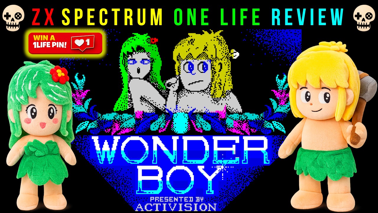 Wonderboy - ZX Spectrum One Life Review #20 - WIN A 1LIFE PIN
