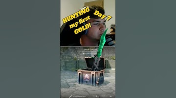 Day 7 – HUNTING my first ever GOLD ! 🔥 (Daily CS2 Case Opening)
