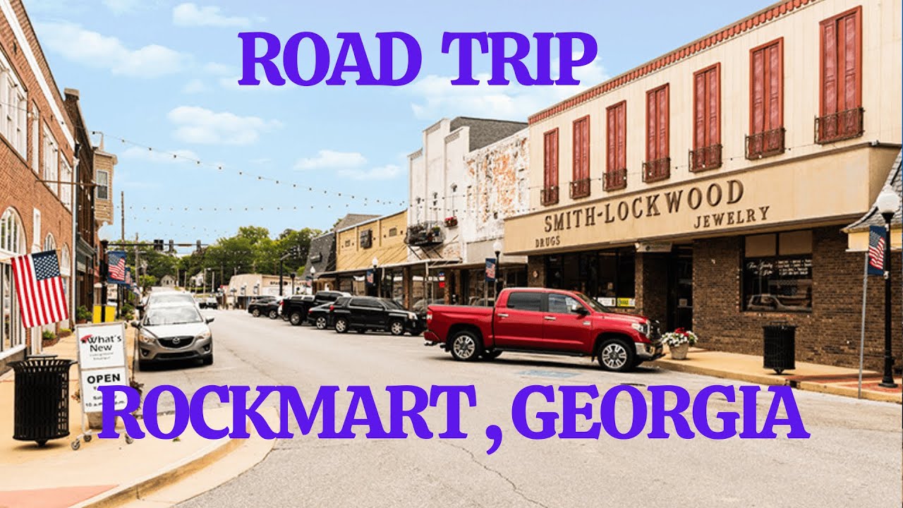 Georgia Roadtrips. Rockmart, Georgia. Things to see in Georgia. Rural Georgia Scenic Drive.