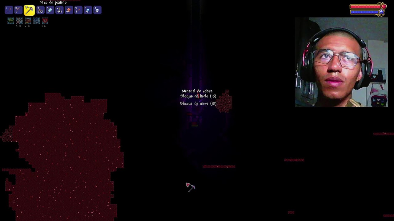 Vamos a calmarnos, esperemos que no se vaya el internet. Terraria modo experto