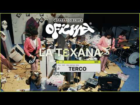 La Texana - Terco | Grabando en la Oficina (Sesión Musical) EN VIVO