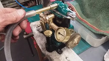 First steaming of my restored WWII Stuart Sirius Engine