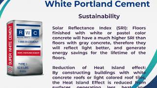 Royal White Cement - White Portland Cement