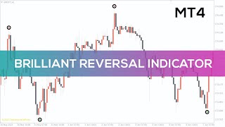 Brilliant Reversal Indicator for MT4 - FAST REVIEW