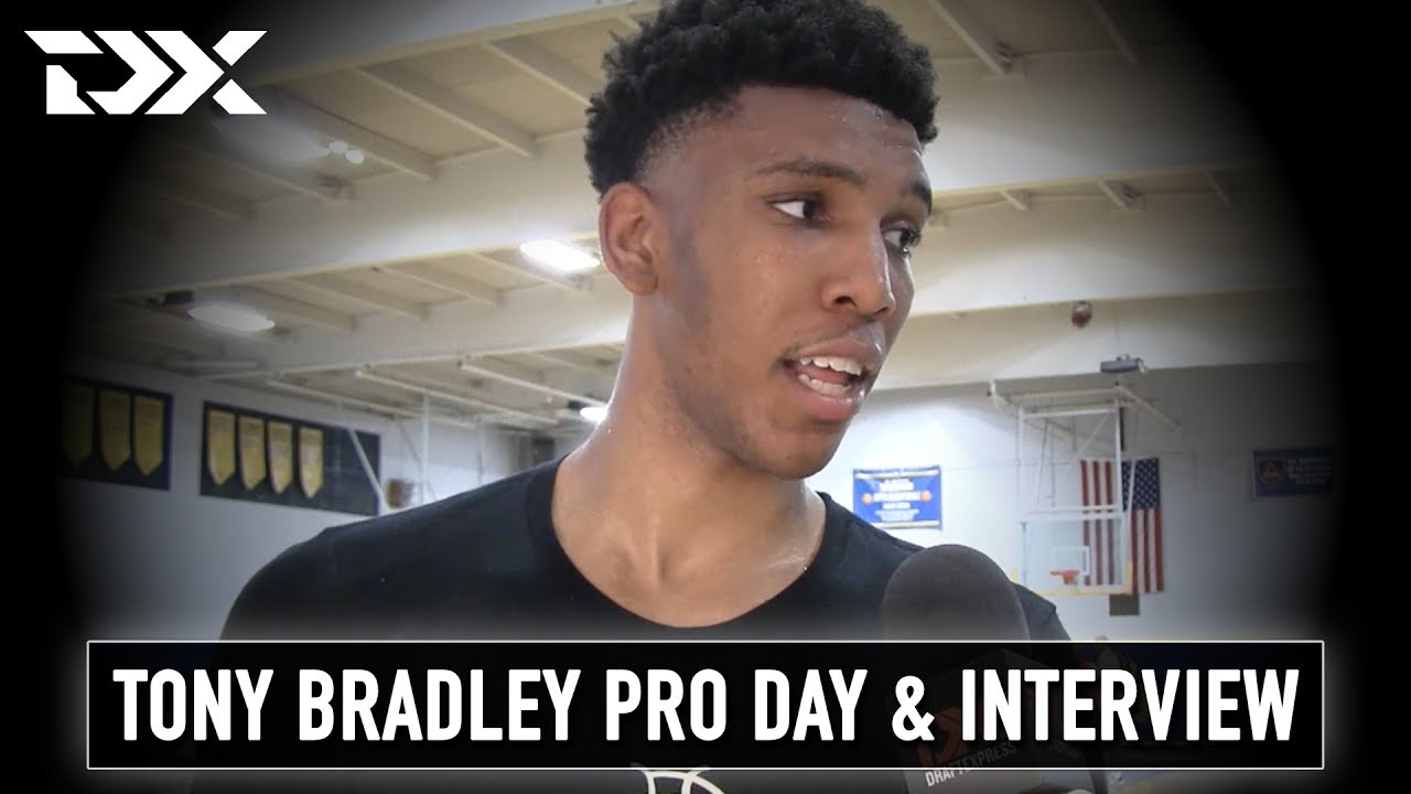 Tony Bradley NBA Pro Day Workout Video and Interview