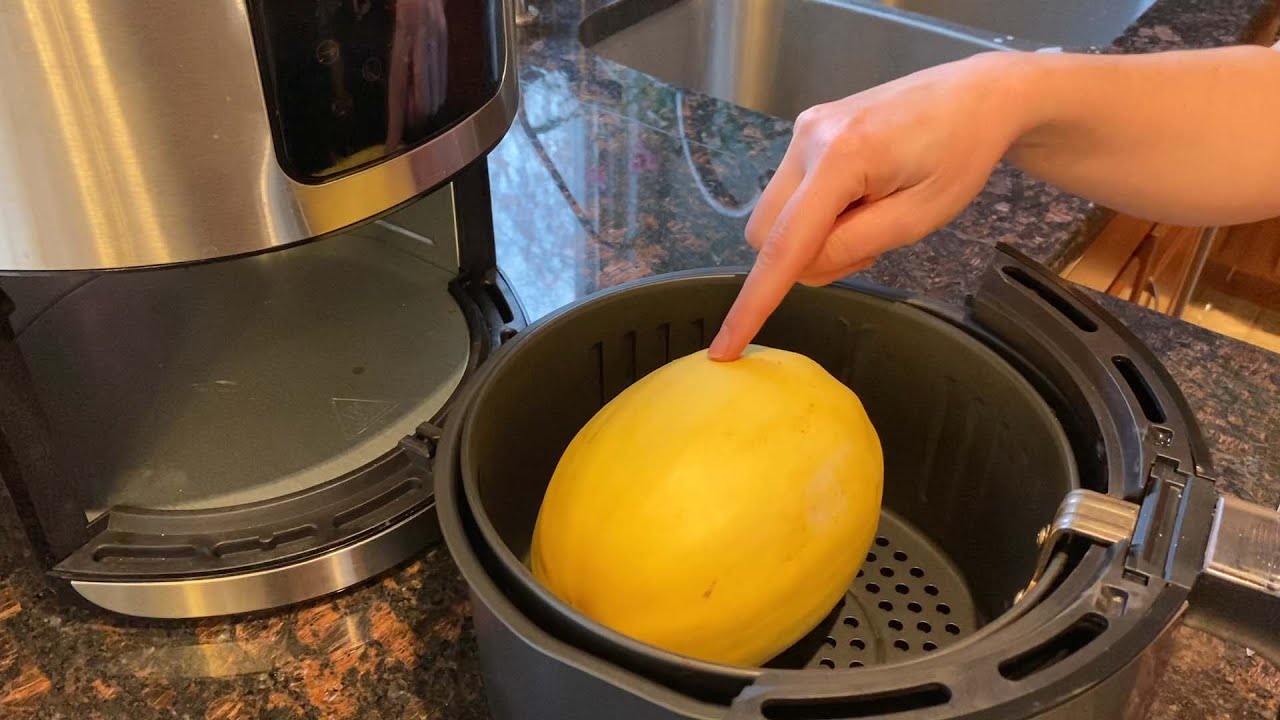 air fry spaghetti squash