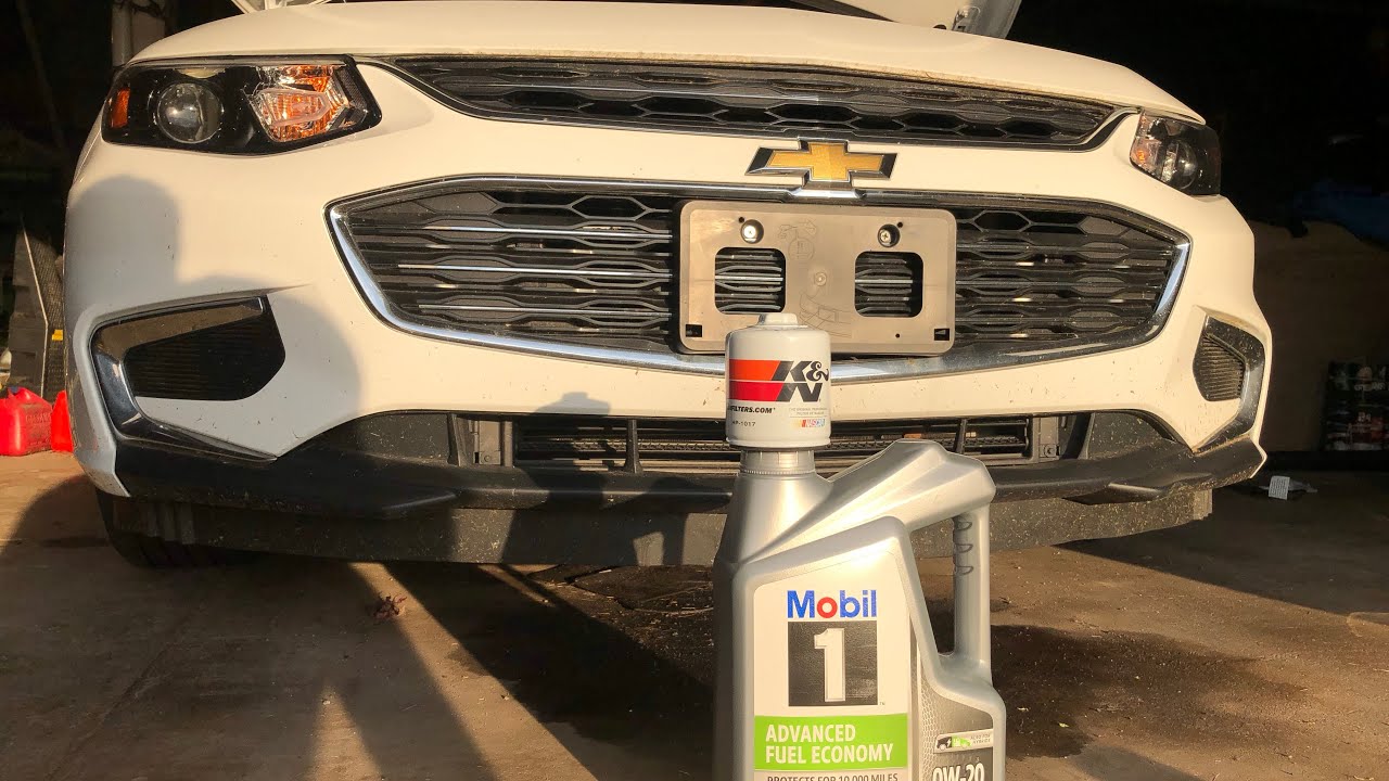 Easy Oil Change 2018 Chevrolet Malibu Ls 1.5T
